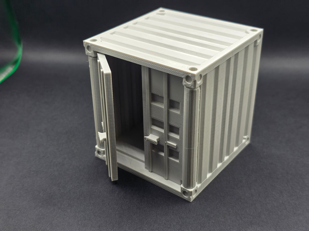 Container im Maßstab 1/32 Baustellen Container Lager Container 8 Fuß