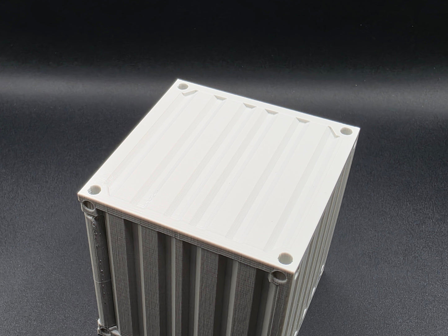 Container im Maßstab 1/32 Baustellen Container Lager Container 8 Fuß
