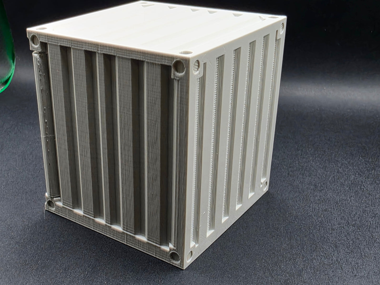 Container im Maßstab 1/32 Baustellen Container Lager Container 8 Fuß