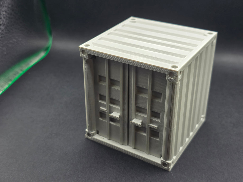 Container im Maßstab 1/32 Baustellen Container Lager Container 8 Fuß