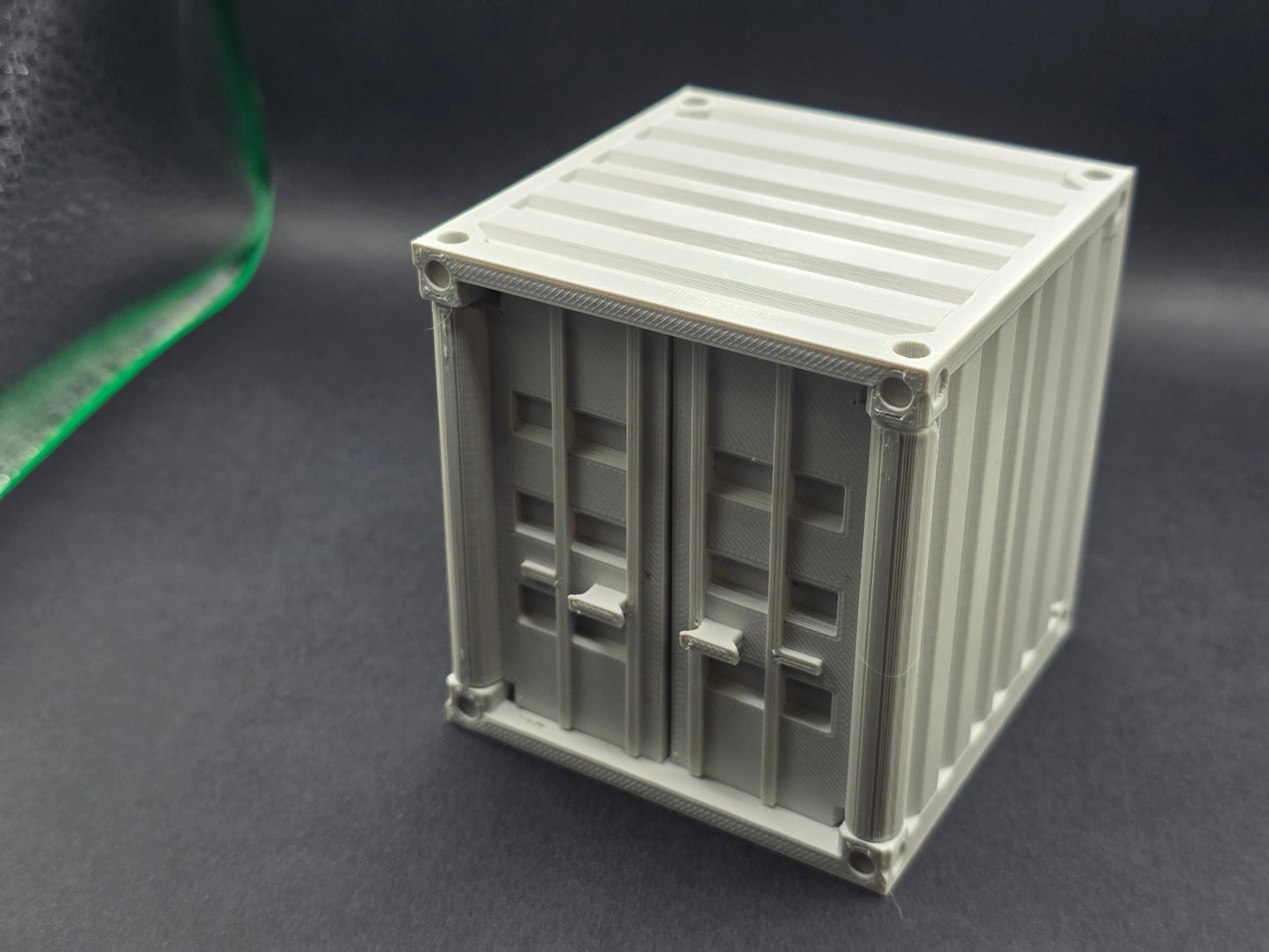 Container im Maßstab 1/32 Baustellen Container Lager Container 8 Fuß