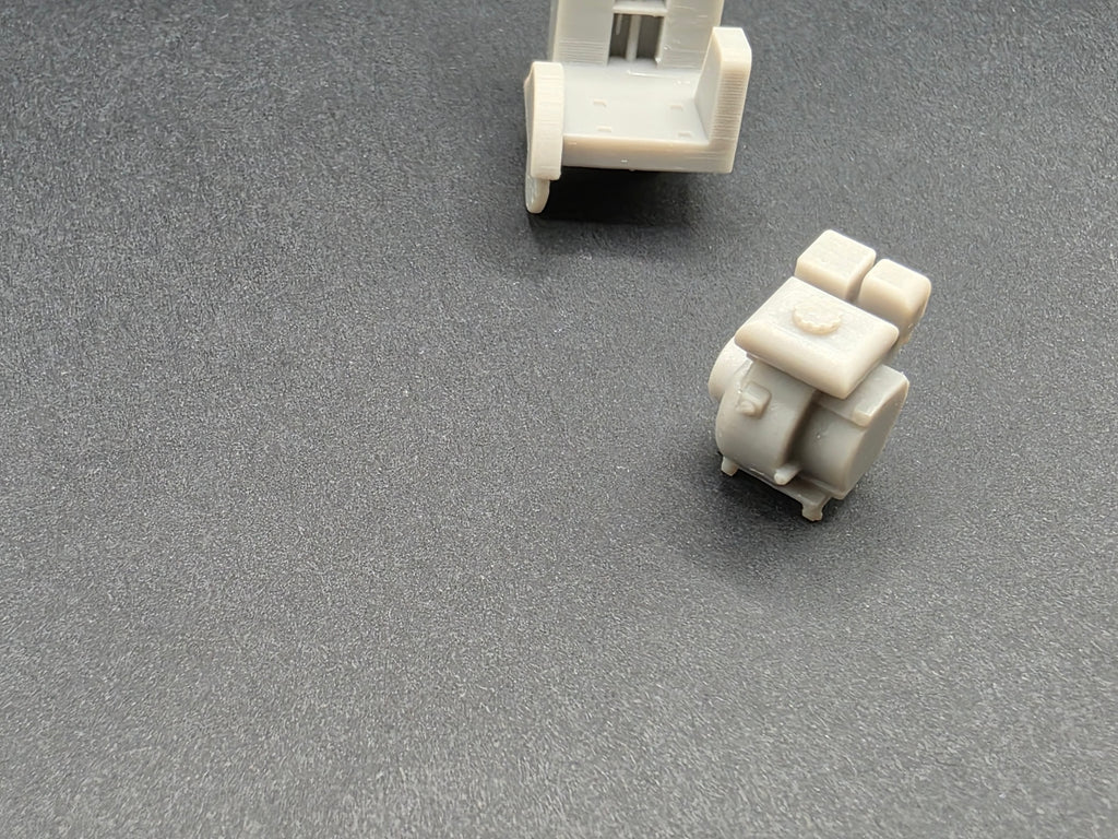 Fugenschneider/Asphalt Schneidmaschine im Maßstab1/32