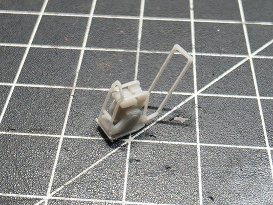 2x Rüttelplatte klein Für Pflaster/Asphalt im Maßstab 1/87 H0