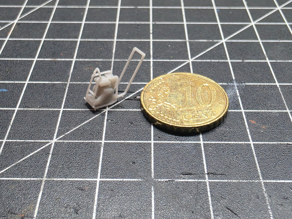 2x Rüttelplatte klein Für Pflaster/Asphalt im Maßstab 1/87 H0