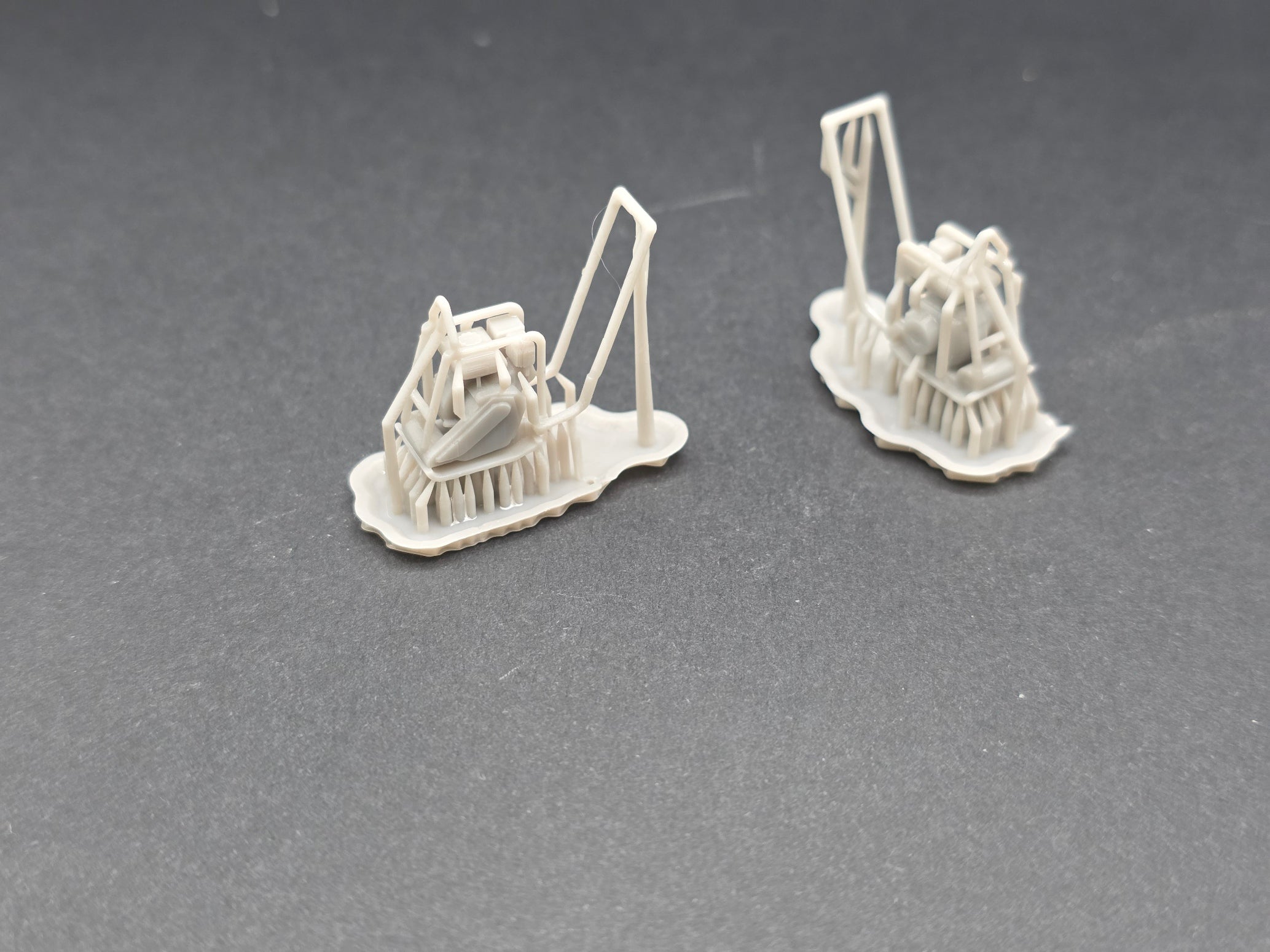 2x Rüttelplatte klein Für Pflaster/Asphalt im Maßstab 1/50