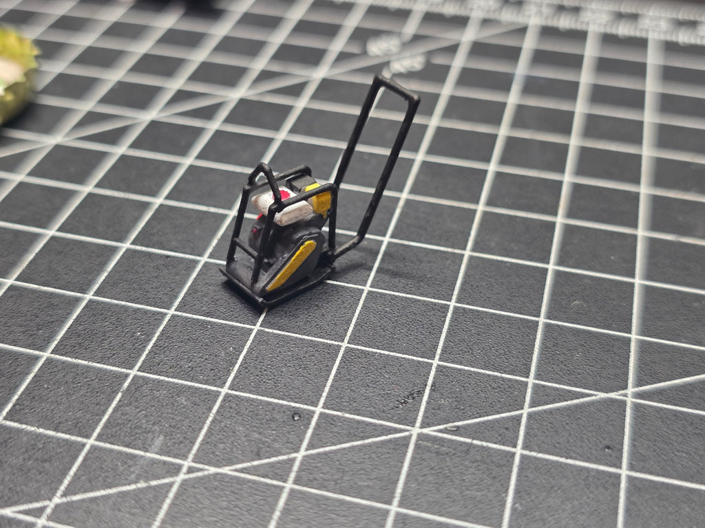 2x Rüttelplatte klein Für Pflaster/Asphalt im Maßstab 1/50