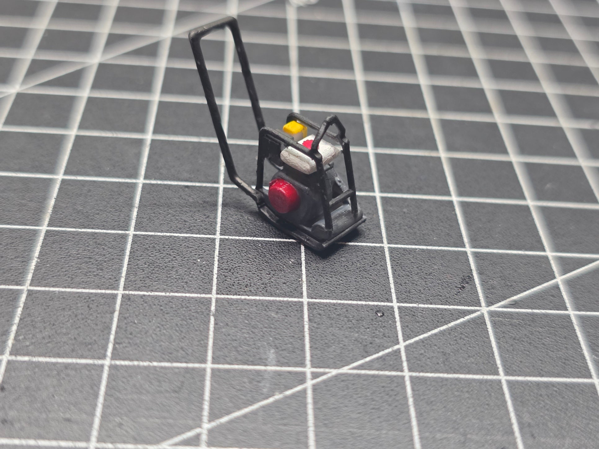2x Rüttelplatte klein Für Pflaster/Asphalt im Maßstab 1/50