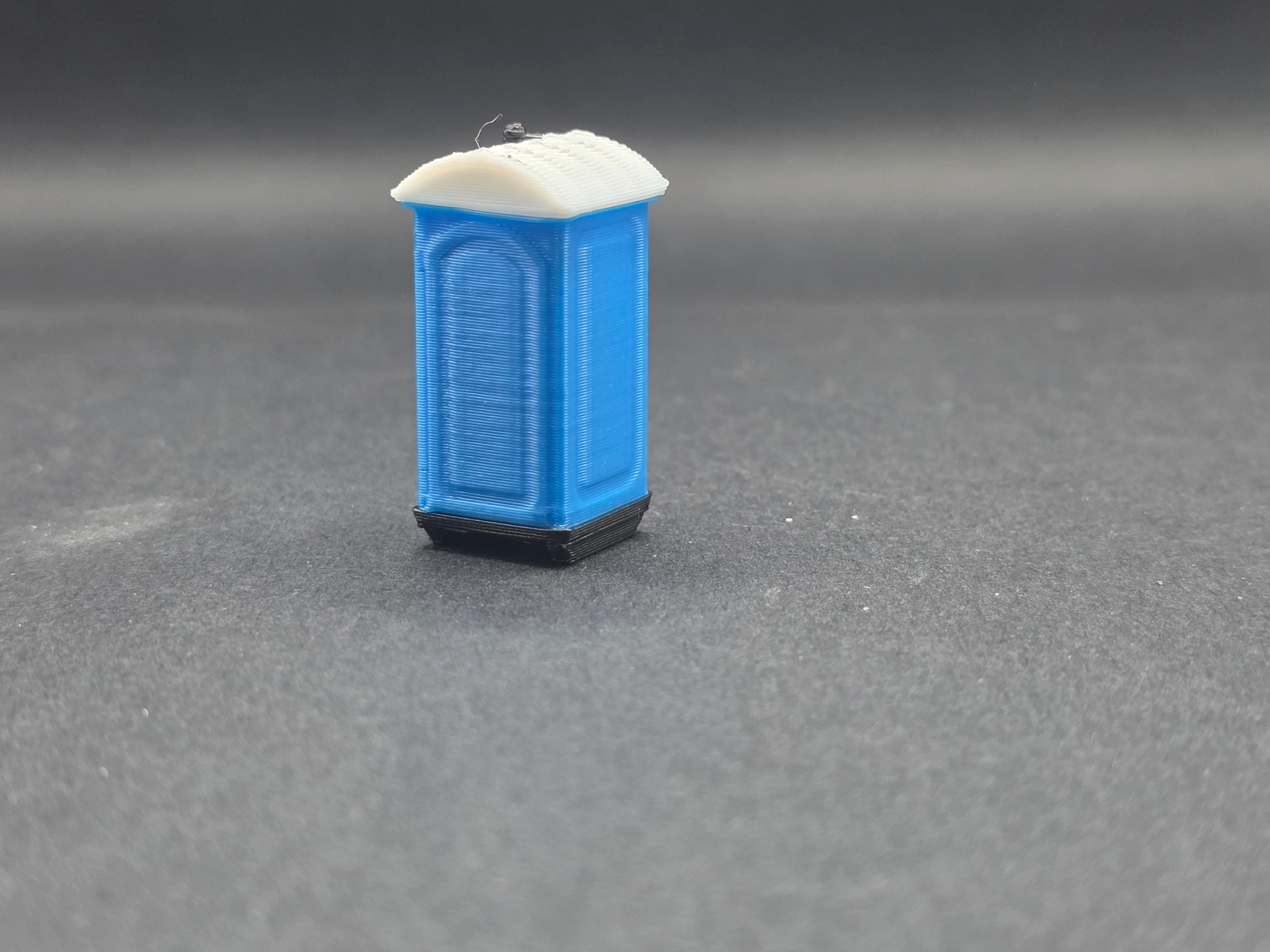 Baustellen Toilette Mobiltoilette 1/87 (Dixi) H0