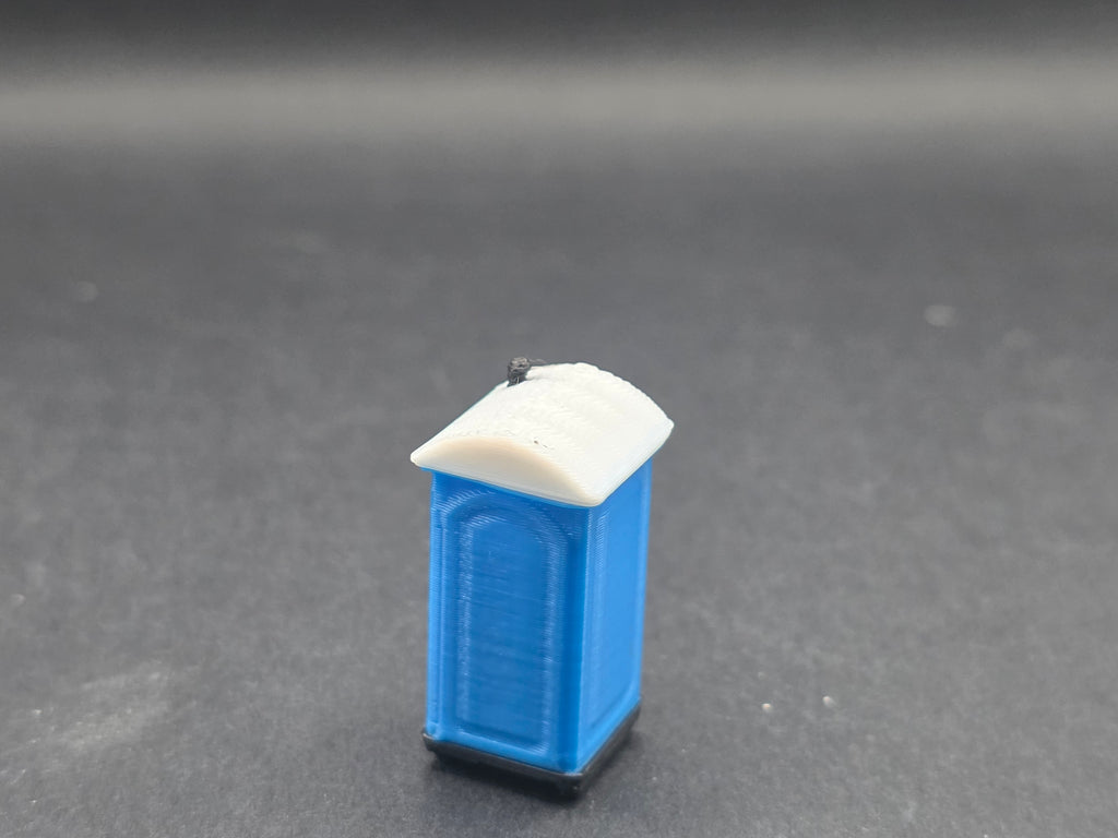 Baustellen Toilette Mobiltoilette 1/87 (Dixi) H0