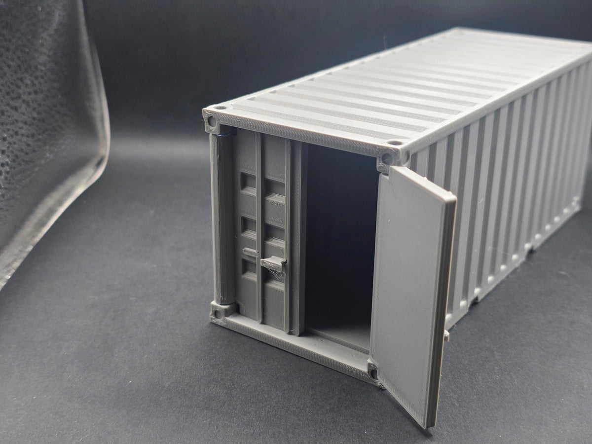 Container im Maßstab 1/32 Baustellen Container Lager Container 20 Fuß