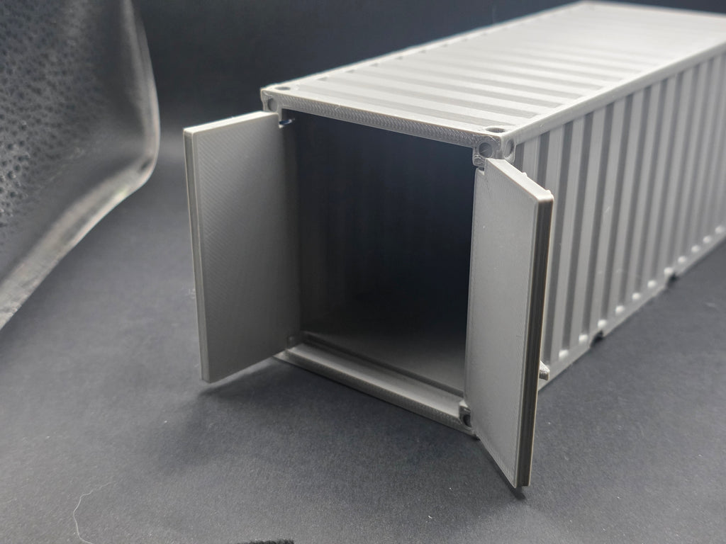 Container im Maßstab 1/32 Baustellen Container Lager Container 20 Fuß