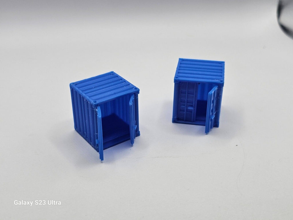 Container Baustellen Lager 8 Fuß  1/87 Ladegut H0