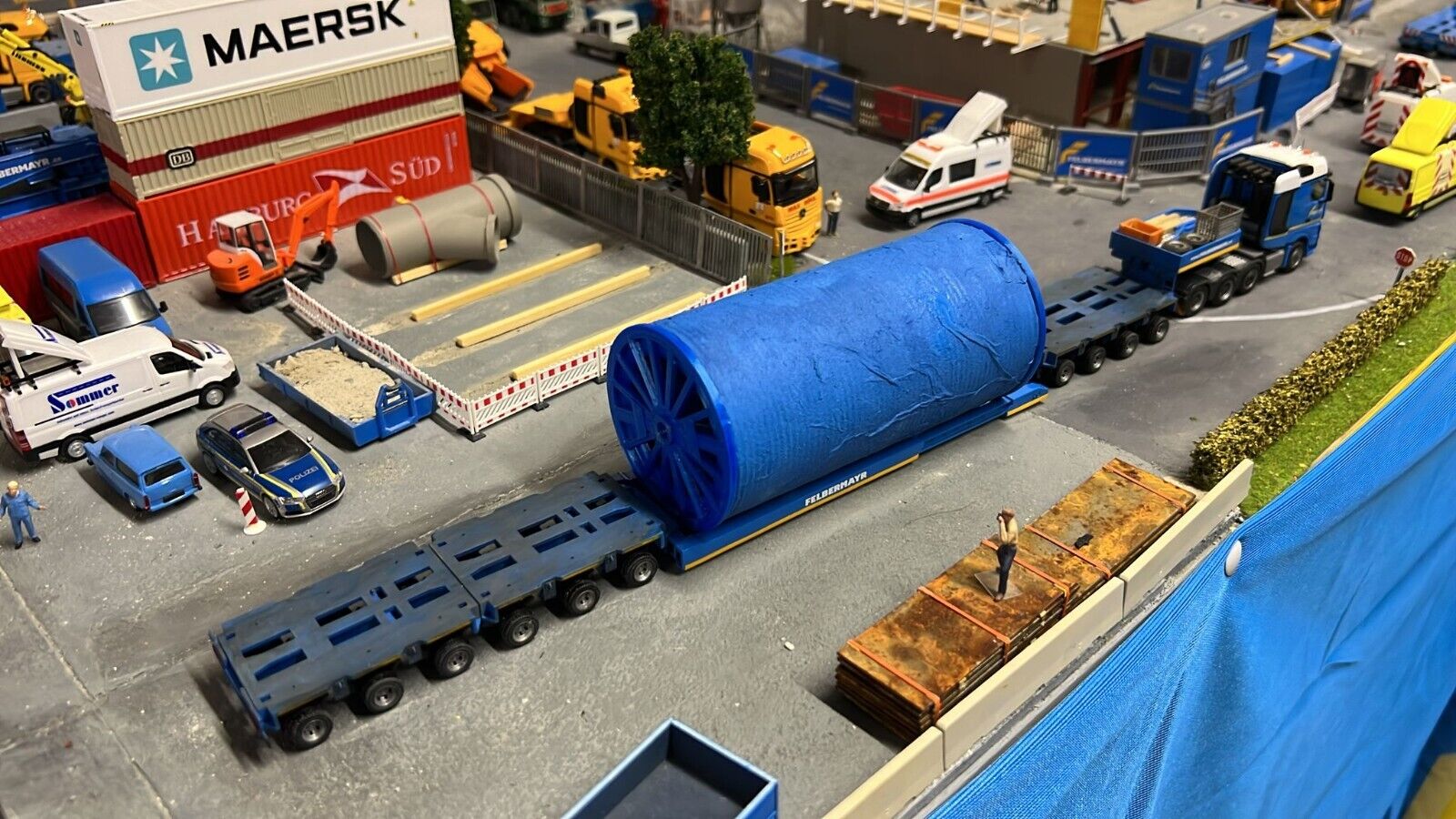Kabeltrommel/ Groß 1/87