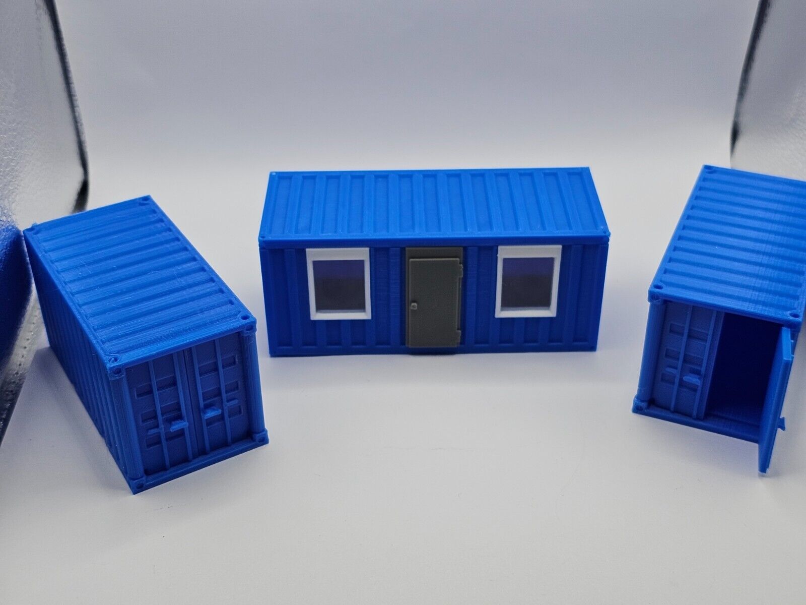 Container 1/50 Baustellen Container Manschafts Container Set