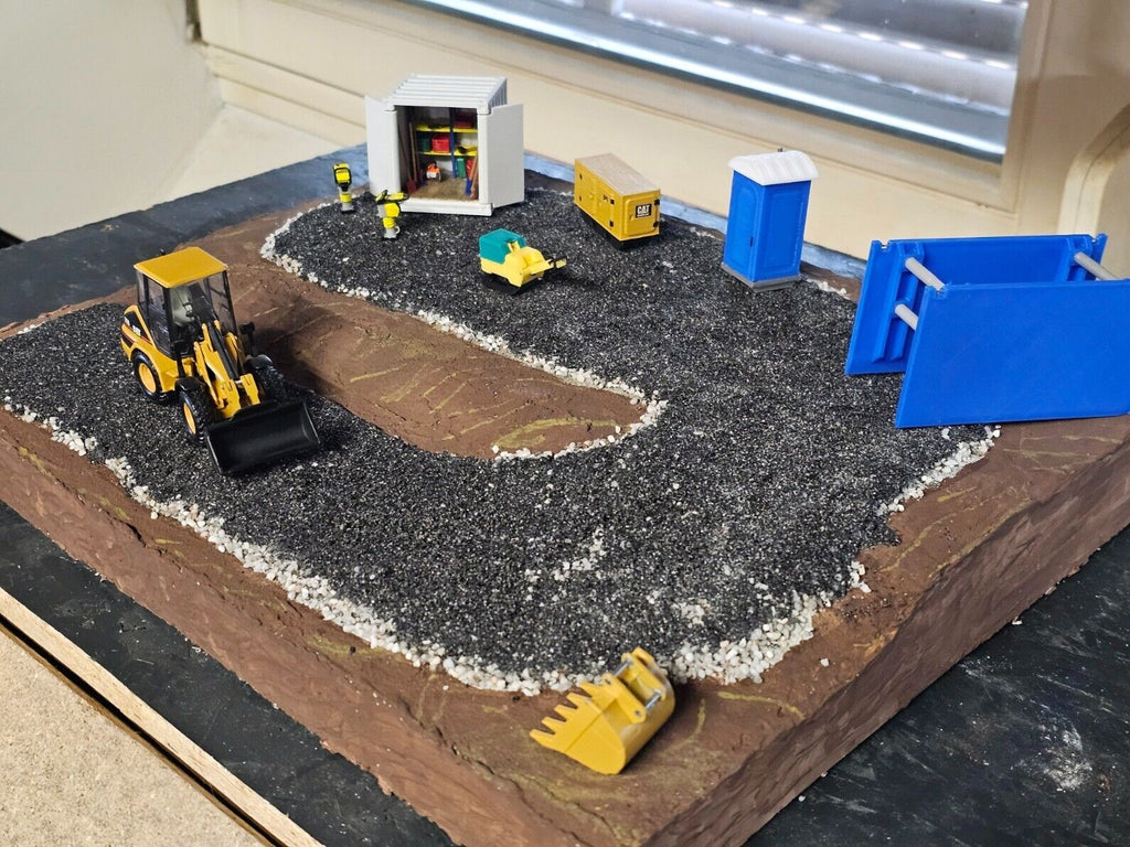 Baustellen Toilette Mobiltoilette 1/50 (Dixi)