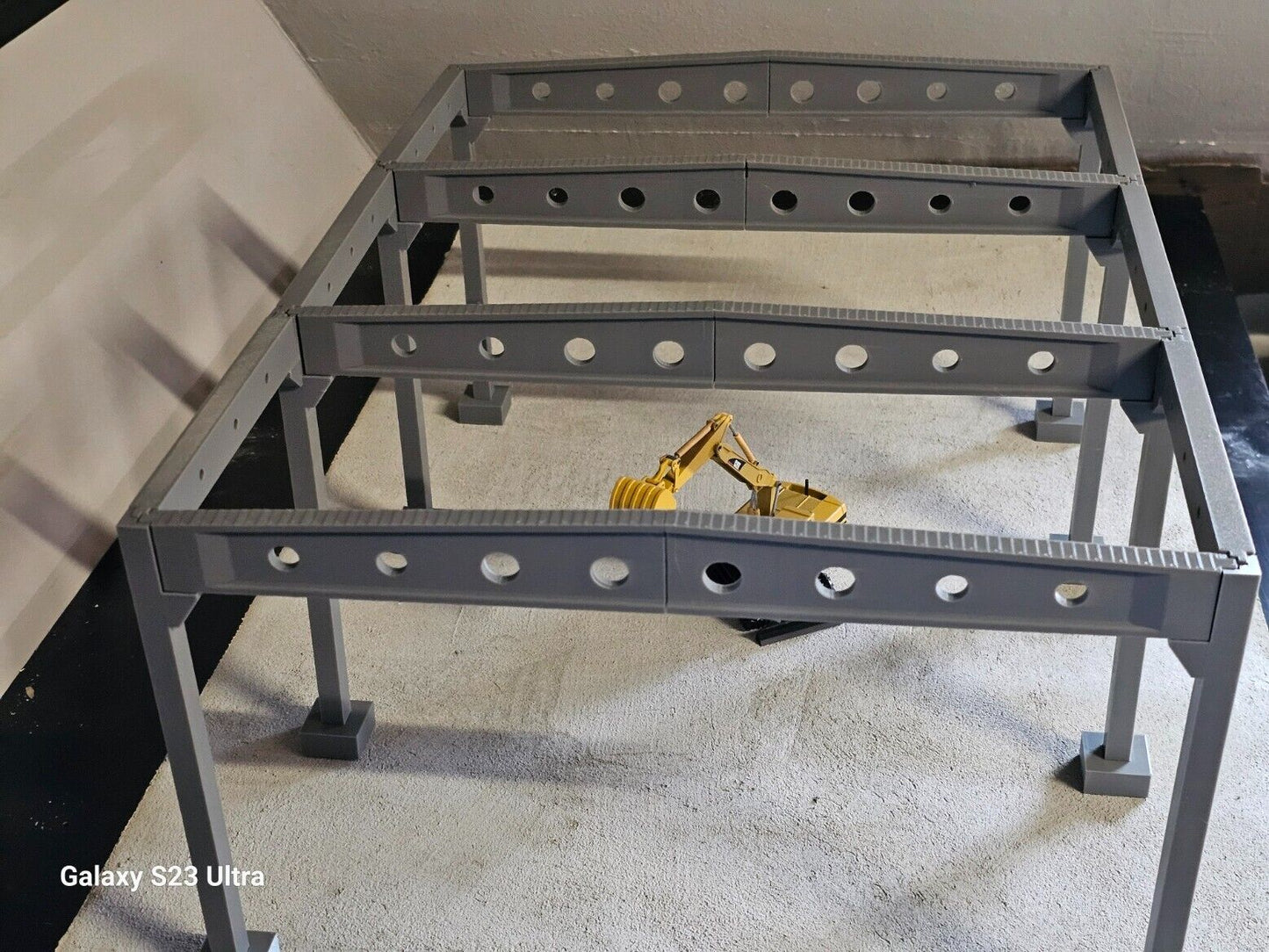 Halle/ Beton Fertigteil Halle  Maßstab  1/50