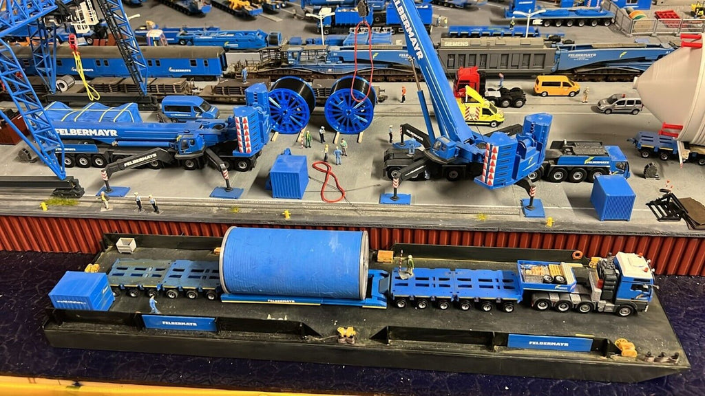 2x Kabeltrommel/Kurz  Groß 1/87 Ladegut Schwertransport