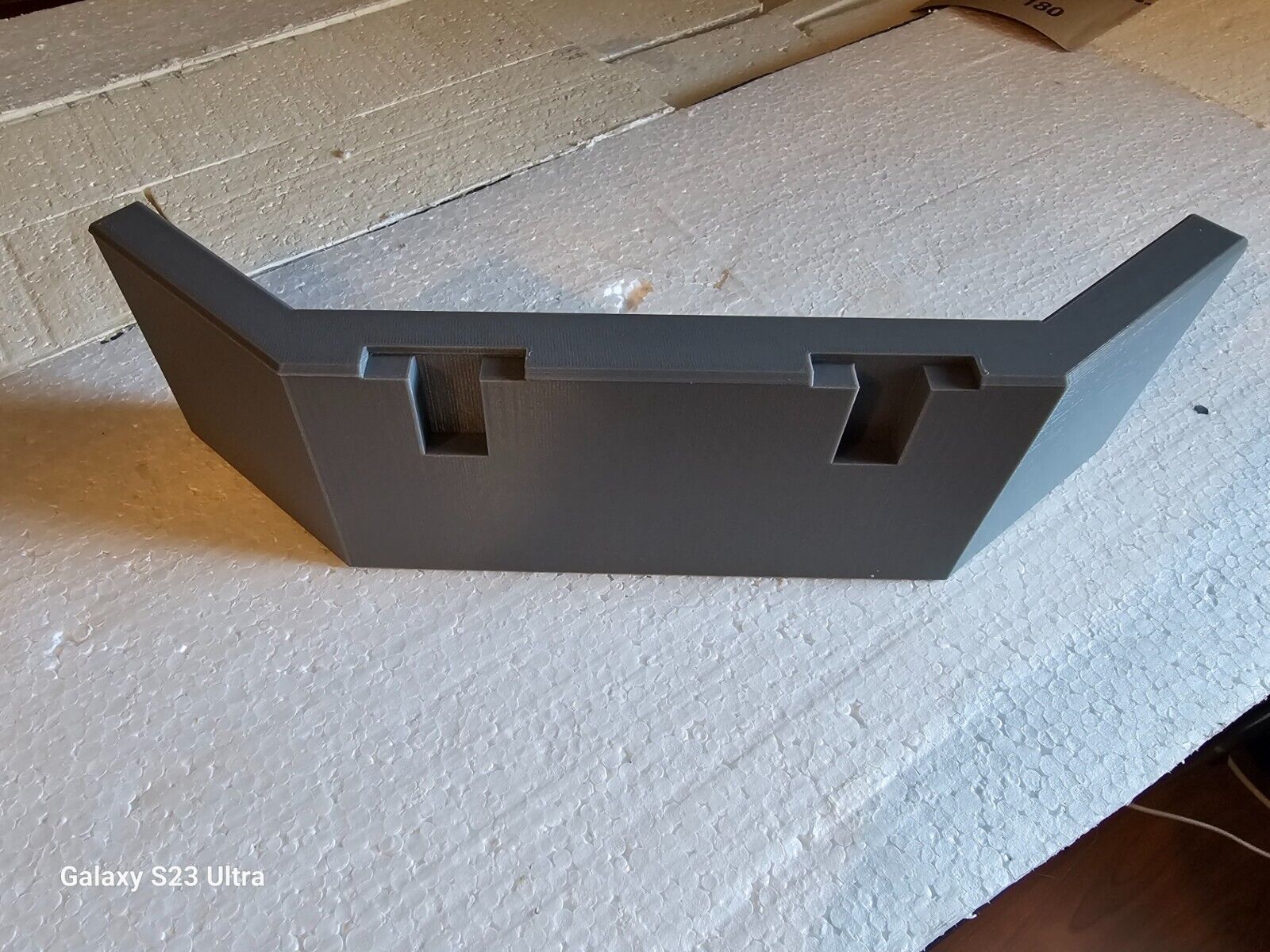 2x Brücken Wiederlager, Brücken Fundament  Maßstab  1/87 Ladegut H0 Schwerlast