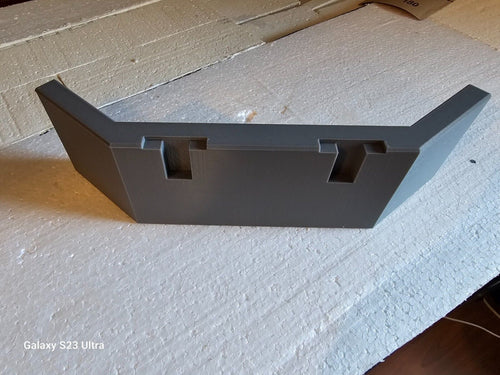 2x Brücken Wiederlager, Brücken Fundament  Maßstab  1/87 Ladegut H0 Schwerlast