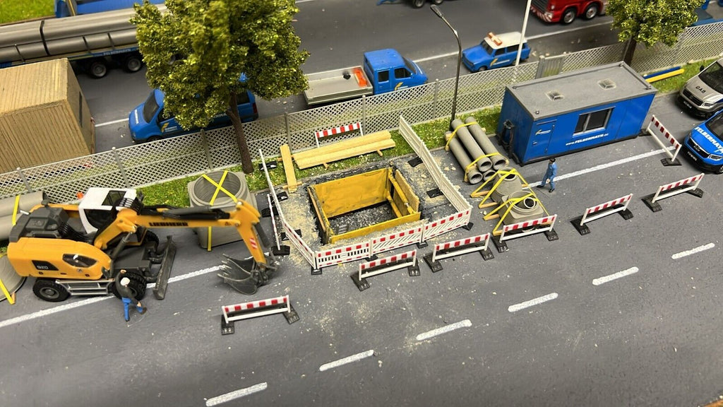 Schachtset  Betonschacht DN 1000/400 Maßstab  1/87 Ladegut H0