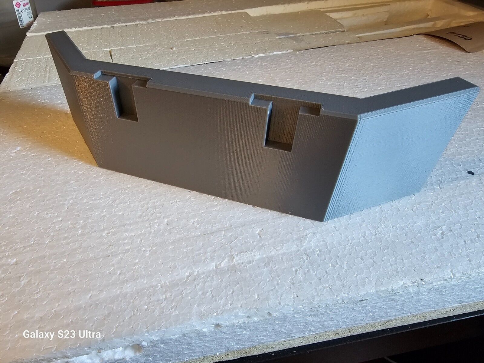 2x Brücken Wiederlager, Brücken Fundament  Maßstab  1/87 Ladegut H0 Schwerlast