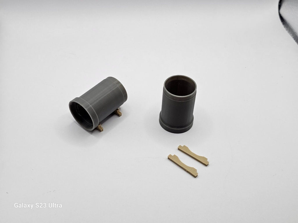 2x Rohr , Betonrohre DN 2000  Maßstab 1/87 Ladegut H0