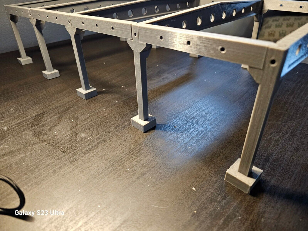 Halle/ Beton Fertigteil Halle  Maßstab  1/87 (Groß) Kurze Stützen