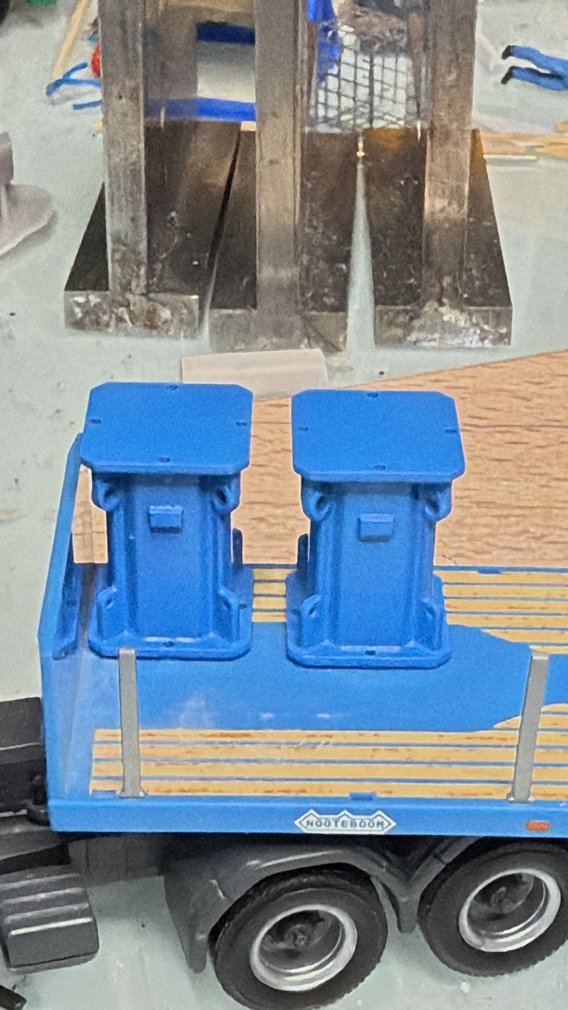 10 St Schwerlaststütze ( Elefantenfuß ) im Maßstab 1/87 H0