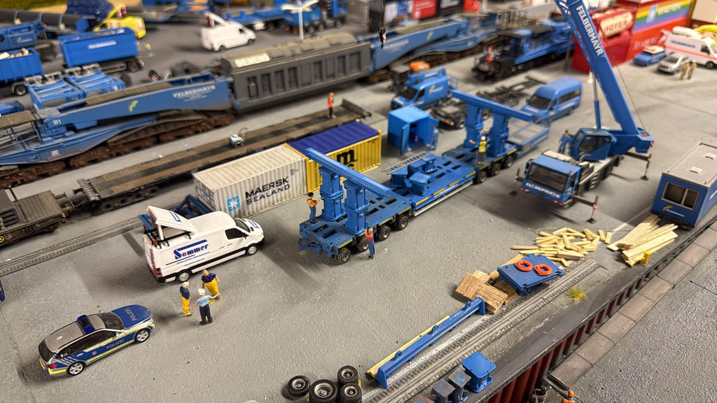 10 St Schwerlaststütze ( Elefantenfuß ) im Maßstab 1/87 H0