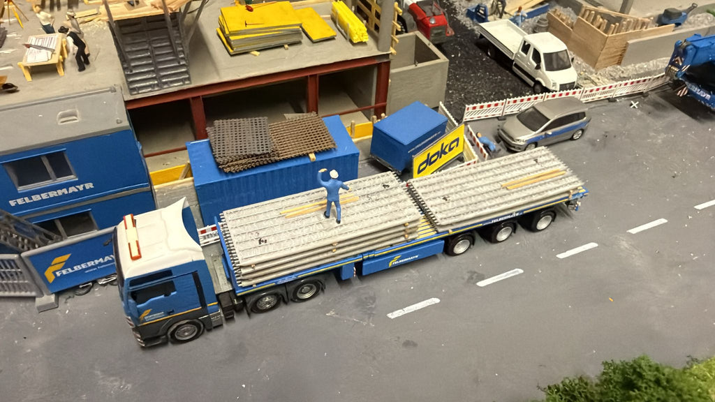 Decken Platten/ Fertigteil Decken im Maßstab 1/87 Ladegut H0