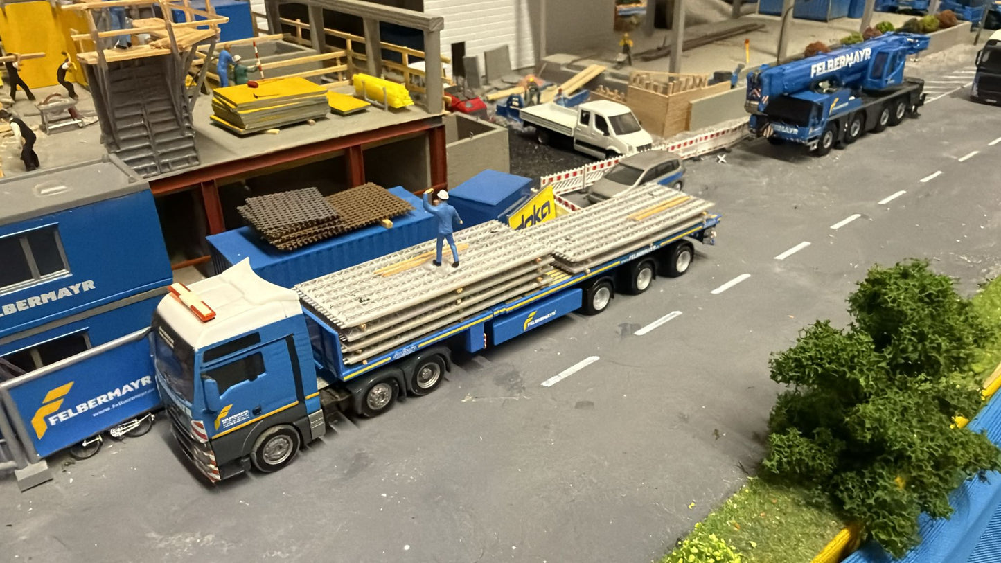 Decken Platten/ Fertigteil Decken im Maßstab 1/87 Ladegut H0