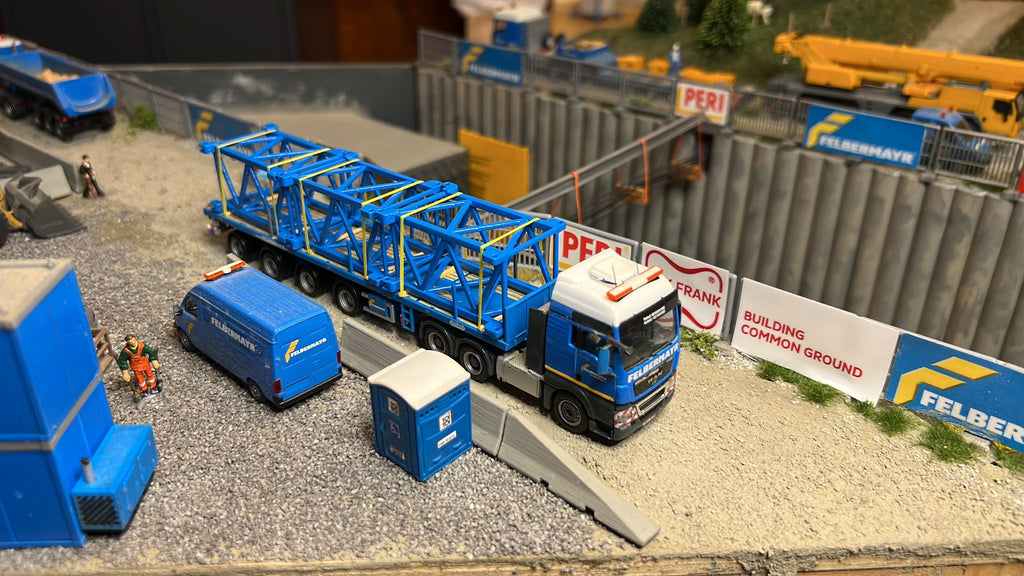 3x Turm Segment TDK im Maßstab 1/87 Ladegut