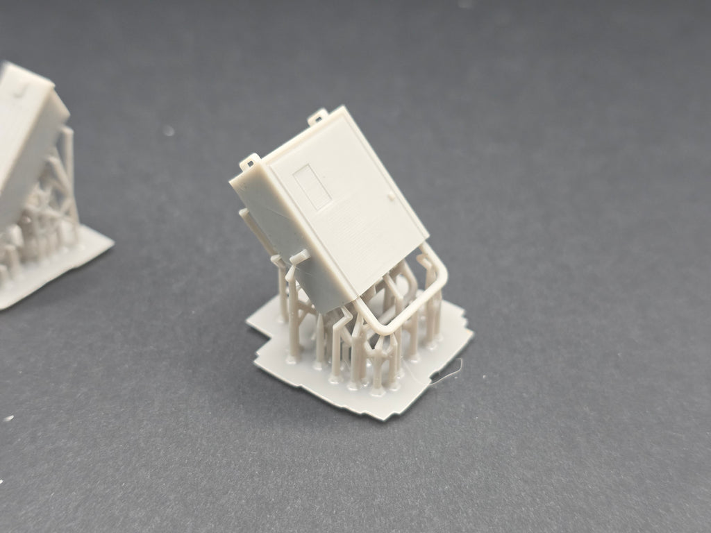 Stromkasten/Baustromkasten und Anschluss Säule im Maßstab 1/50