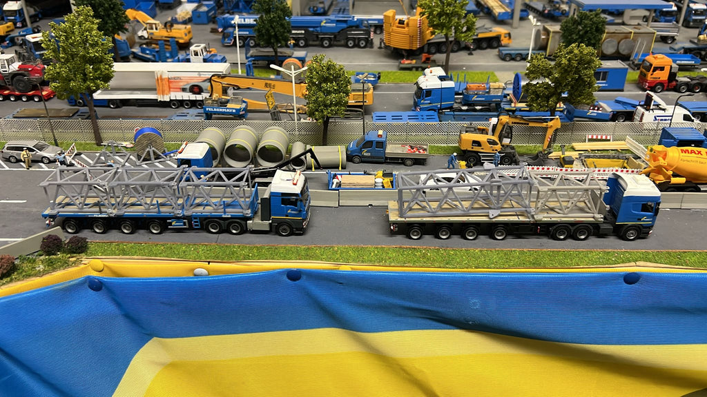 3x Turm Segment TDK im Maßstab 1/87 Ladegut