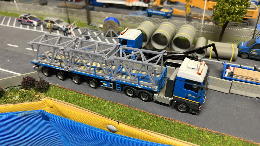 3x Turm Segment TDK im Maßstab 1/87 Ladegut