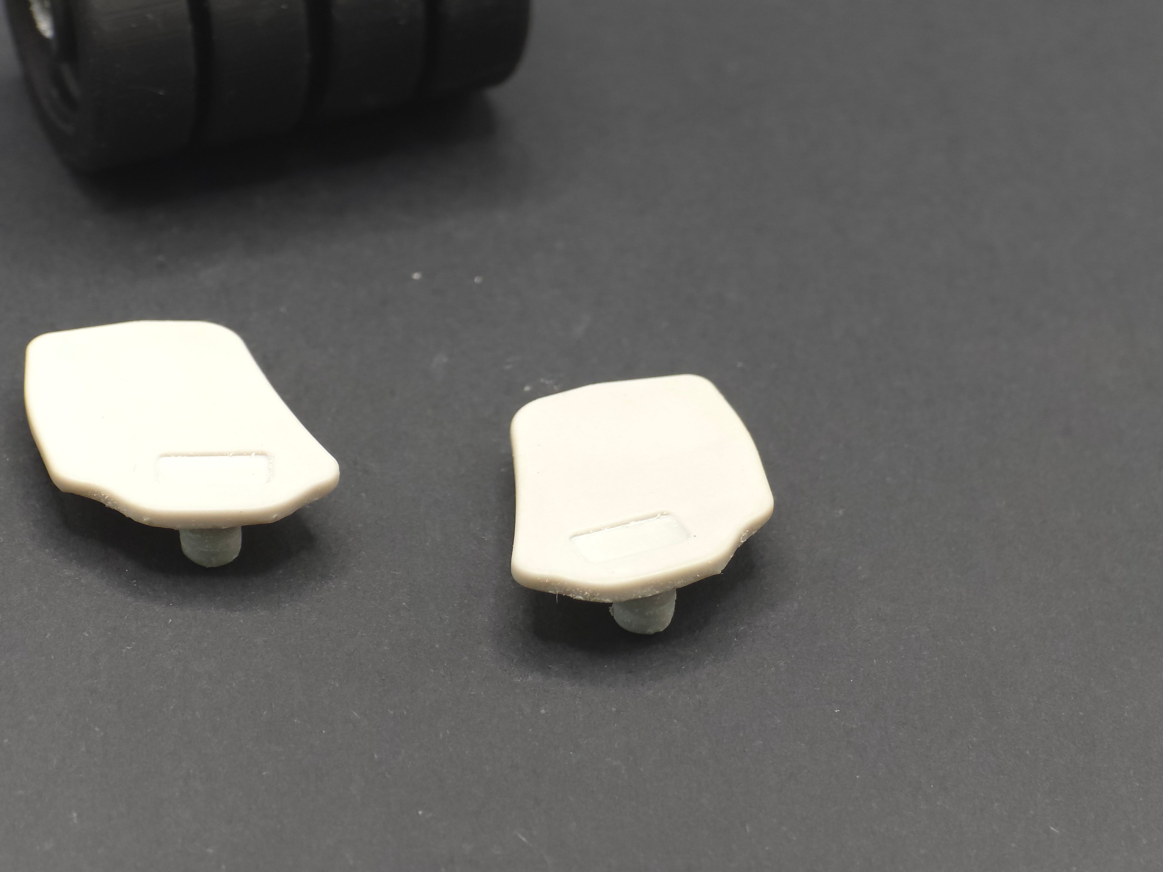 Gummirad Umbausatz für Bomag 174 und Ähnliche Im Maßstab 1/50