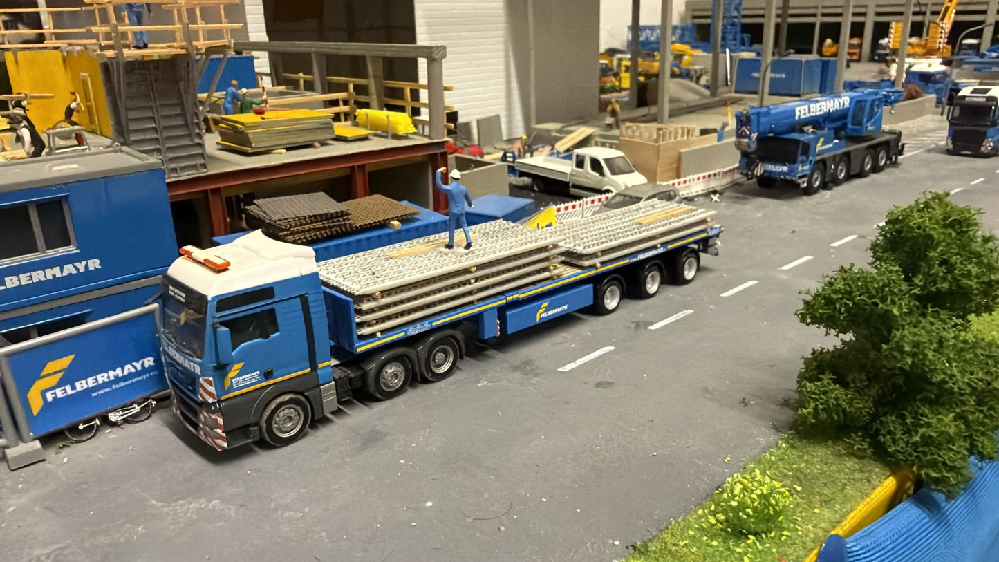 Decken Platten/ Fertigteil Decken im Maßstab 1/87 Ladegut H0