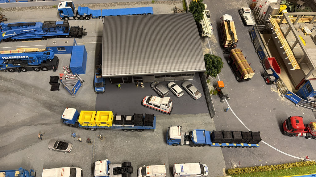 Stapelteile für Hydraulik Hebesystem Für Schwerlast im Maßstab 1/87 Ladegut H0