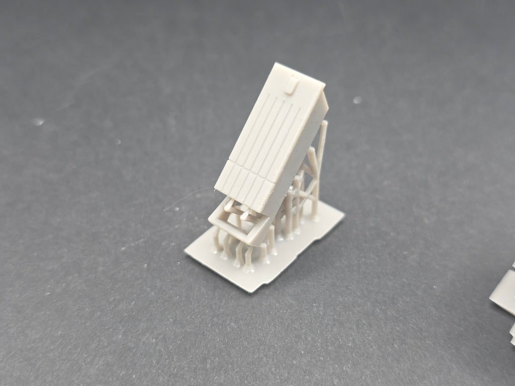 Stromkasten/Baustromkasten und Anschluss Säule im Maßstab 1/50