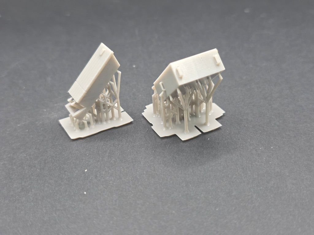 Stromkasten/Baustromkasten und Anschluss Säule im Maßstab 1/50