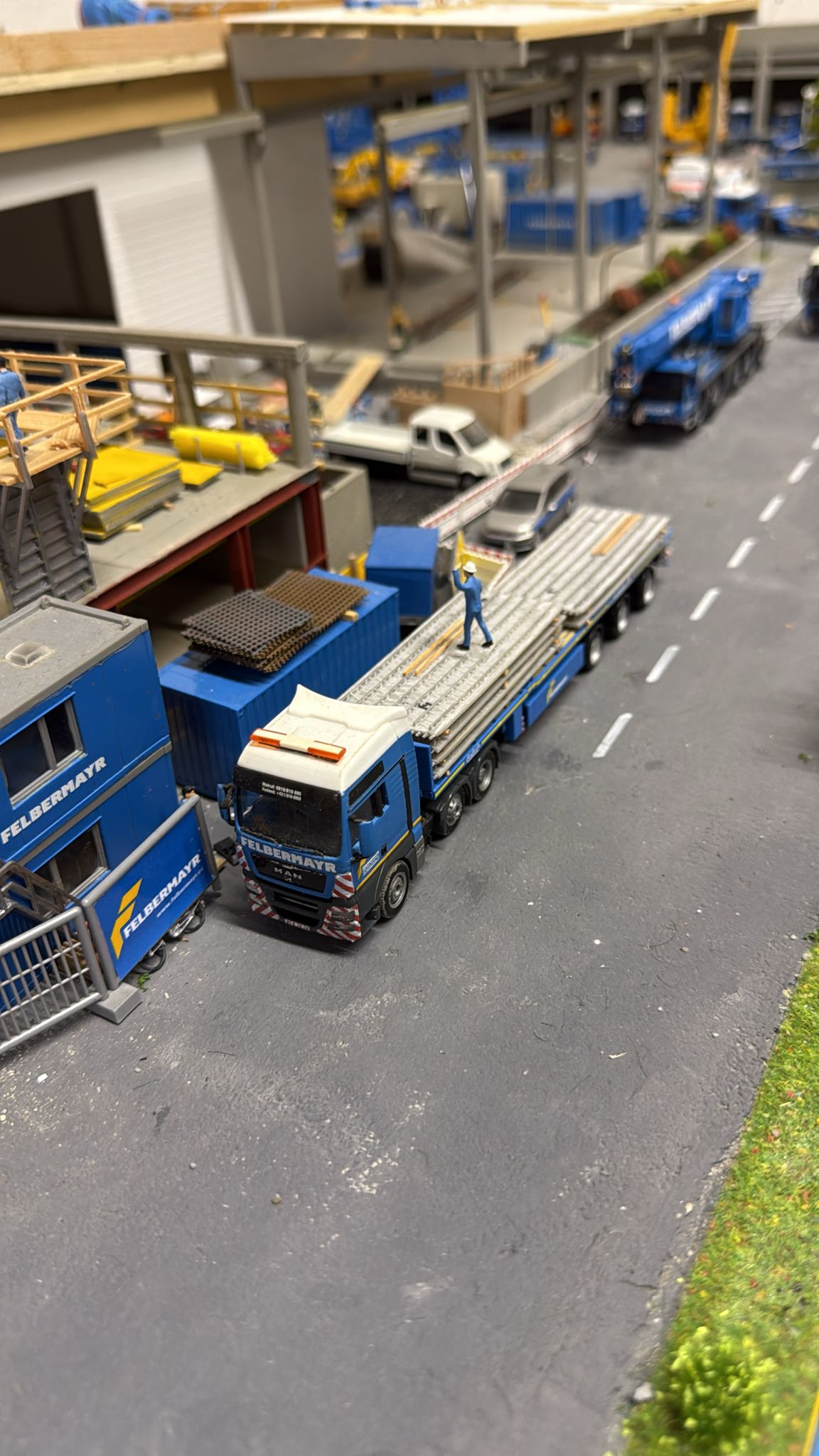 Decken Platten/ Fertigteil Decken im Maßstab 1/87 Ladegut H0